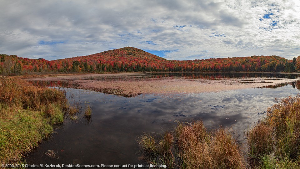 Clouds Over Wheeler Pond 