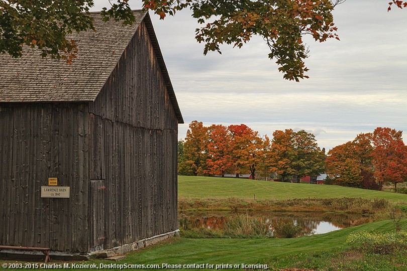 Lawrence Barn at the Old Stone House Museum 