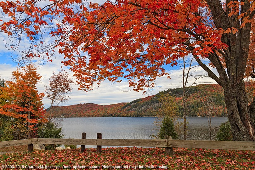 Looking Out Over Crystal Lake 