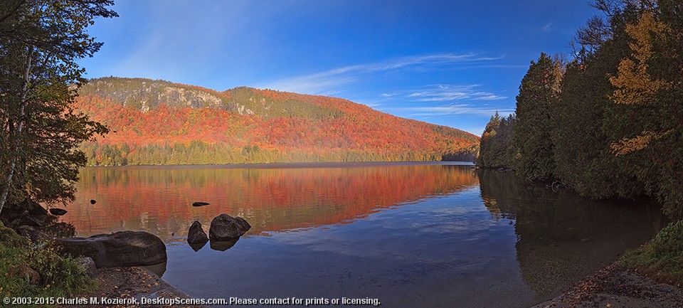 Seeing Red at Jobs Pond 