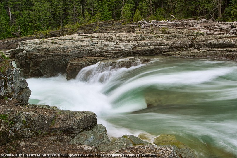 Small McDonald Creek Fall 