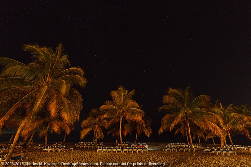 Beach by Night