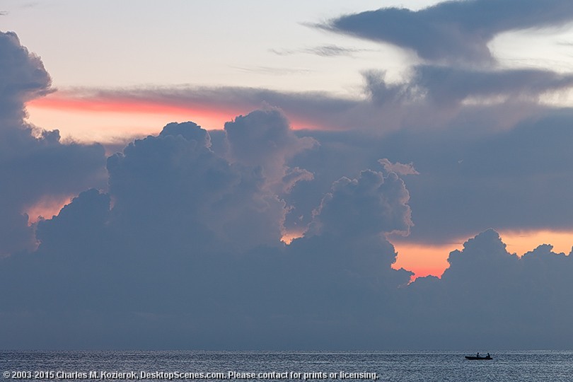 The Early Fishermen Gets the View