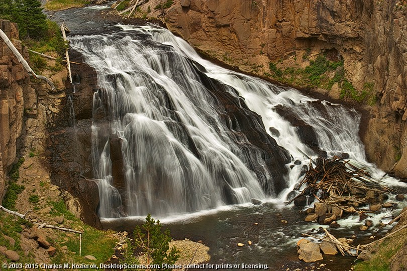 Falls on the Firehole 