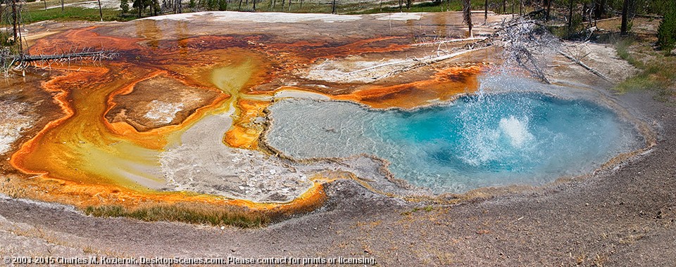 Firehole Spring Splash 