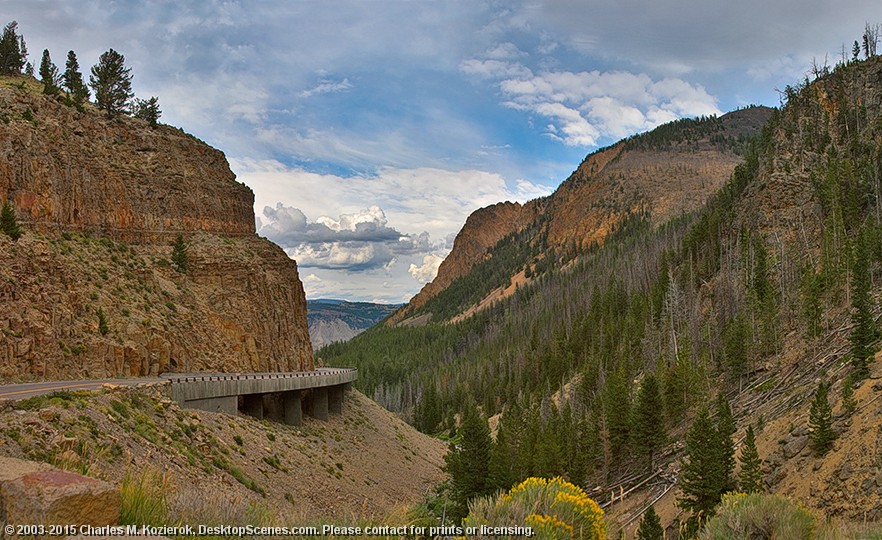 Golden Gate to Yellowstone National Park 