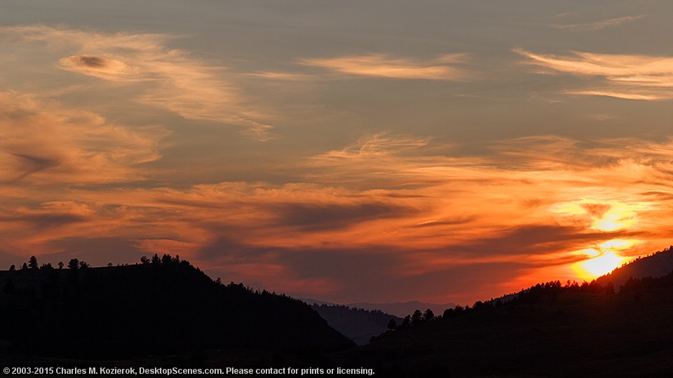 Lamar Valley Sunset 