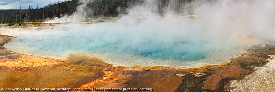 Rainbow Pool Panorama 