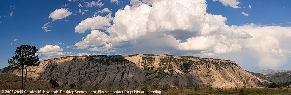 Soaring Above Mount Everts