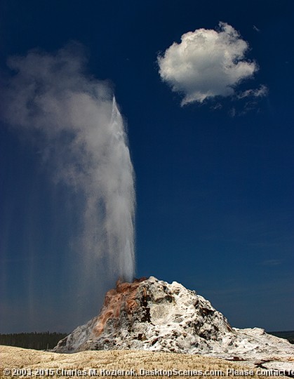 White Dome Geyser 