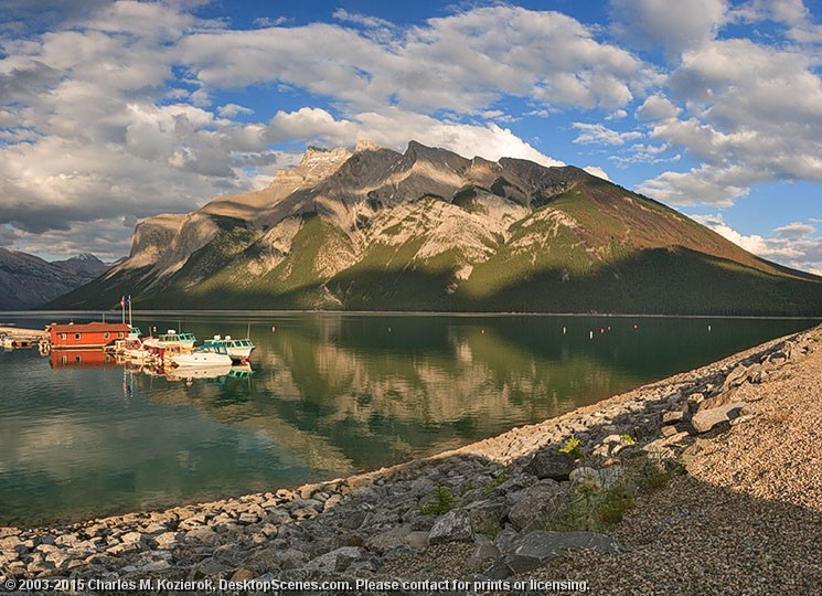 Lake Minnewanka Eve 