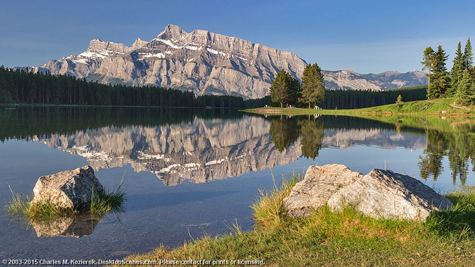 Still Morning on Two Jack Lake 