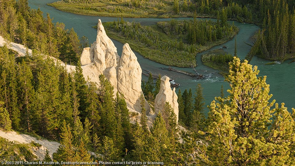 Tunnel Mountain Hoodoos 