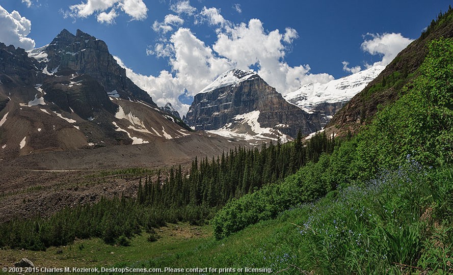 Moraine and Lefroy 