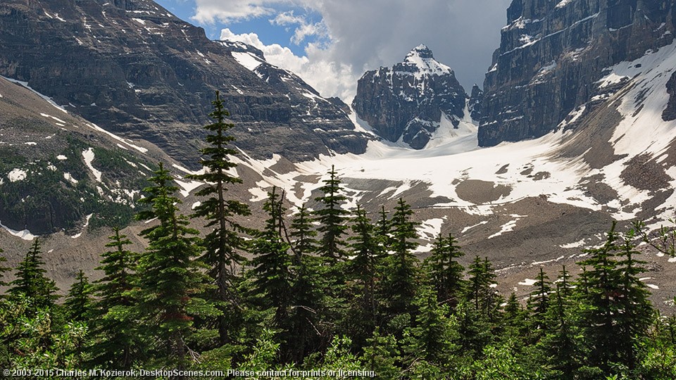 Plain of Six Glaciers 