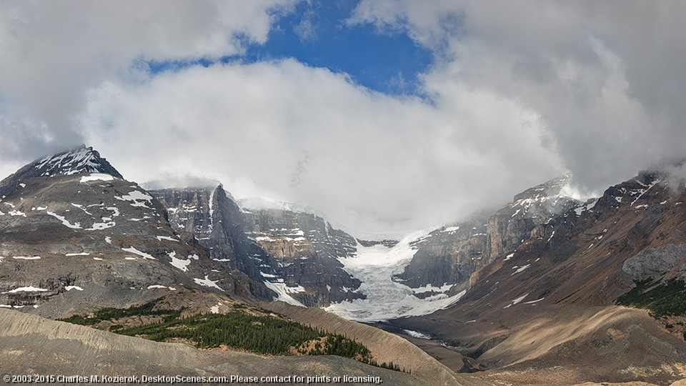 Snow Dome and Dome Glacier 