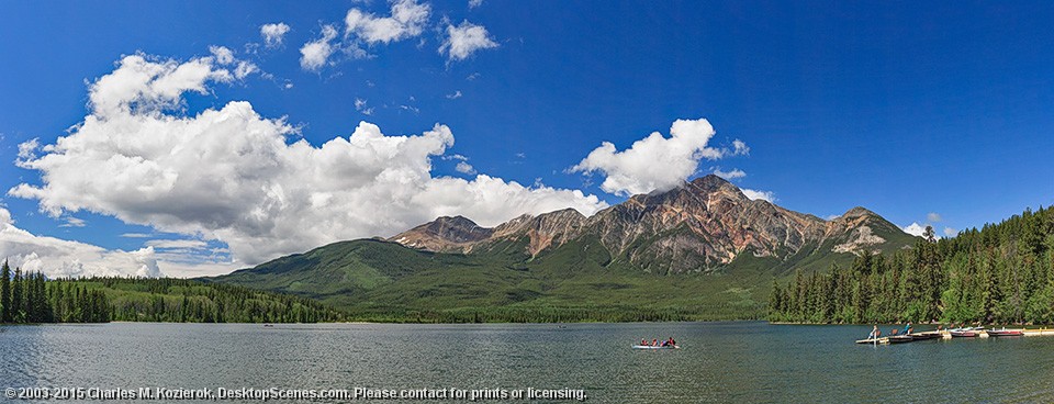 Pyramid Lake and Mountain 