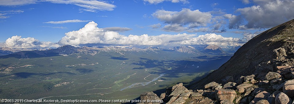 The Maligne Range 