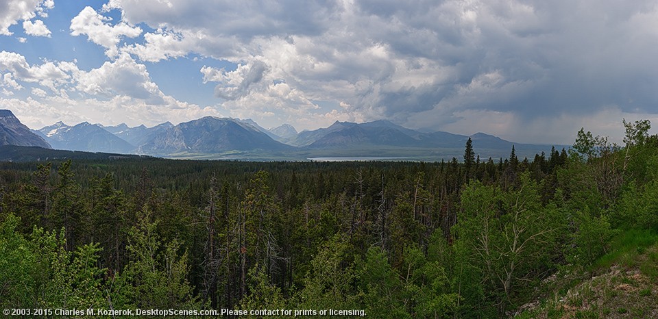 Storm Over Waterton Valley