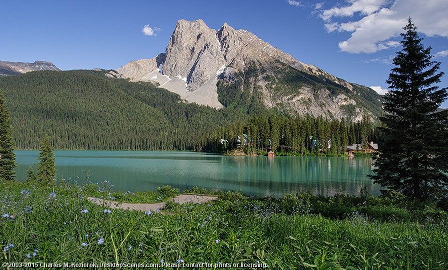 Mount Burgess and Emerald Lake 